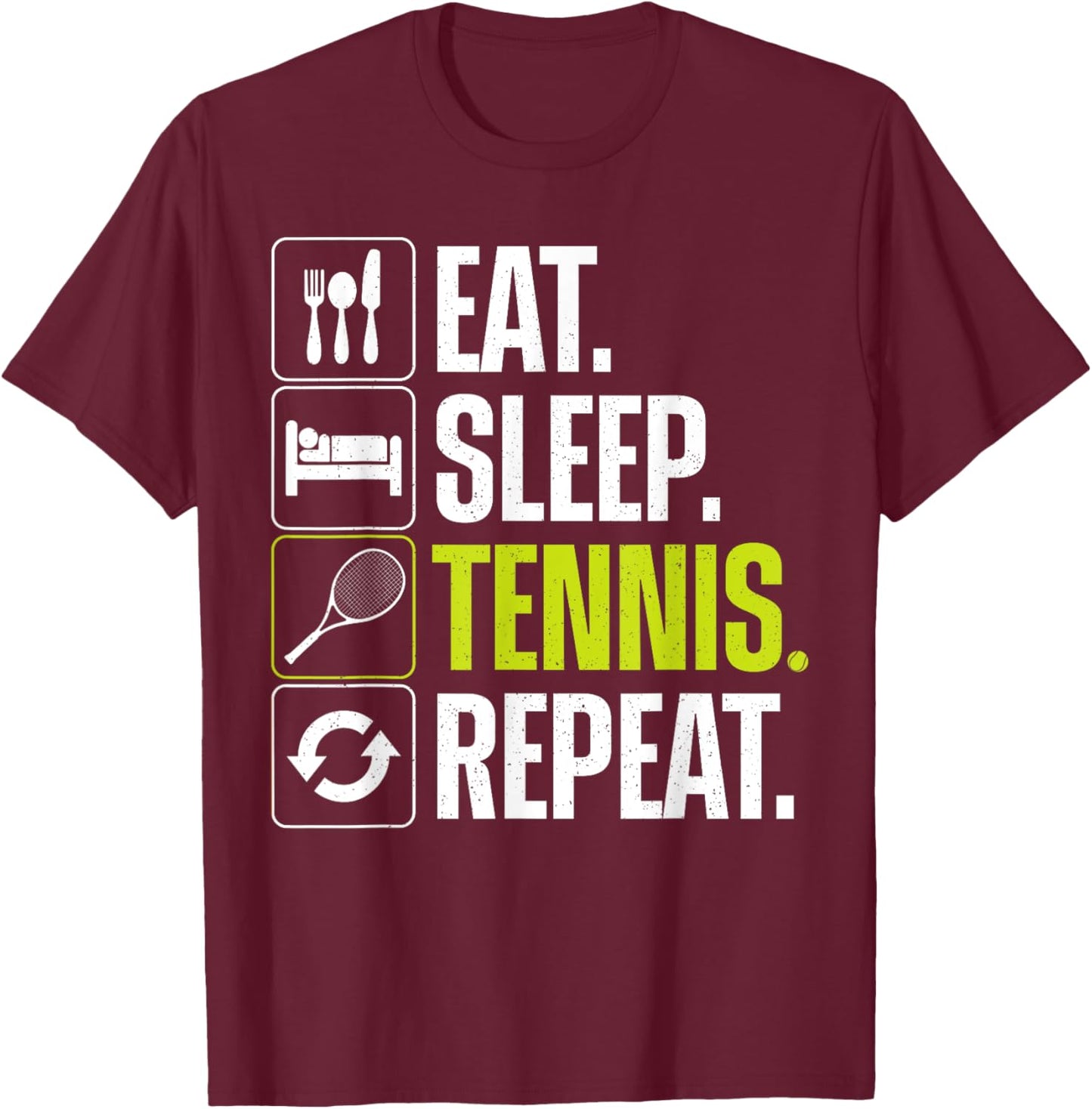 Cute Tennis Novelty Women Tennis Lover Tennis Player T-Shirt - T-Shirt | Maroon