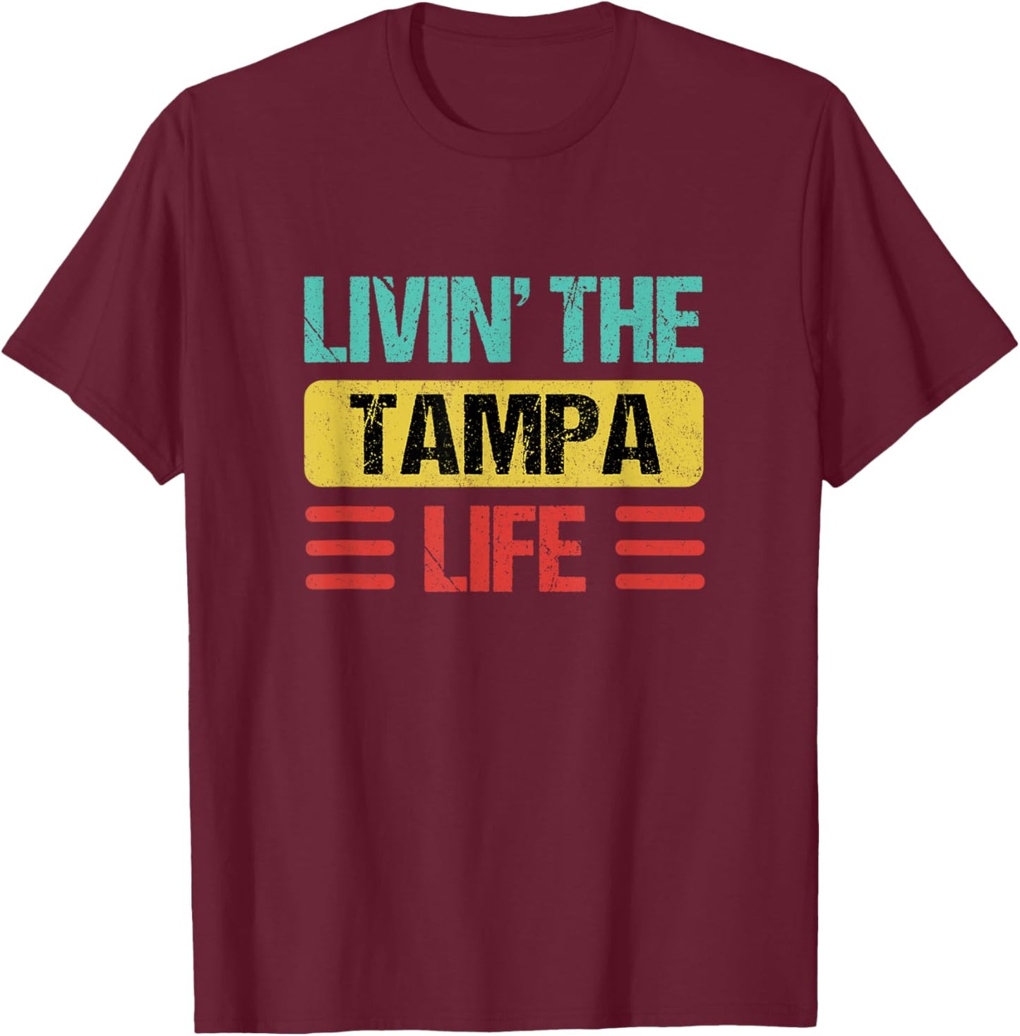 Tampa T-Shirt - T-Shirt | Maroon