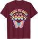 Back to Y2K - Bring Me Back to The 2000's T-Shirt - T-Shirt | Maroon