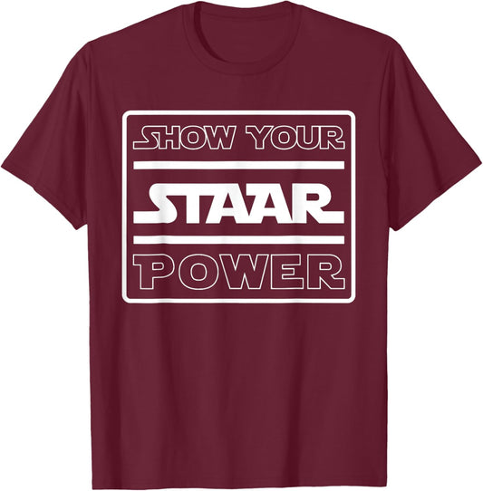Funny Test Day Student Teacher T-Shirt - T-Shirt | Maroon