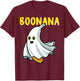 Cute Boonana Ghost Funny Banana Halloween Men Women Kids T-Shirt - T-Shirt | Maroon