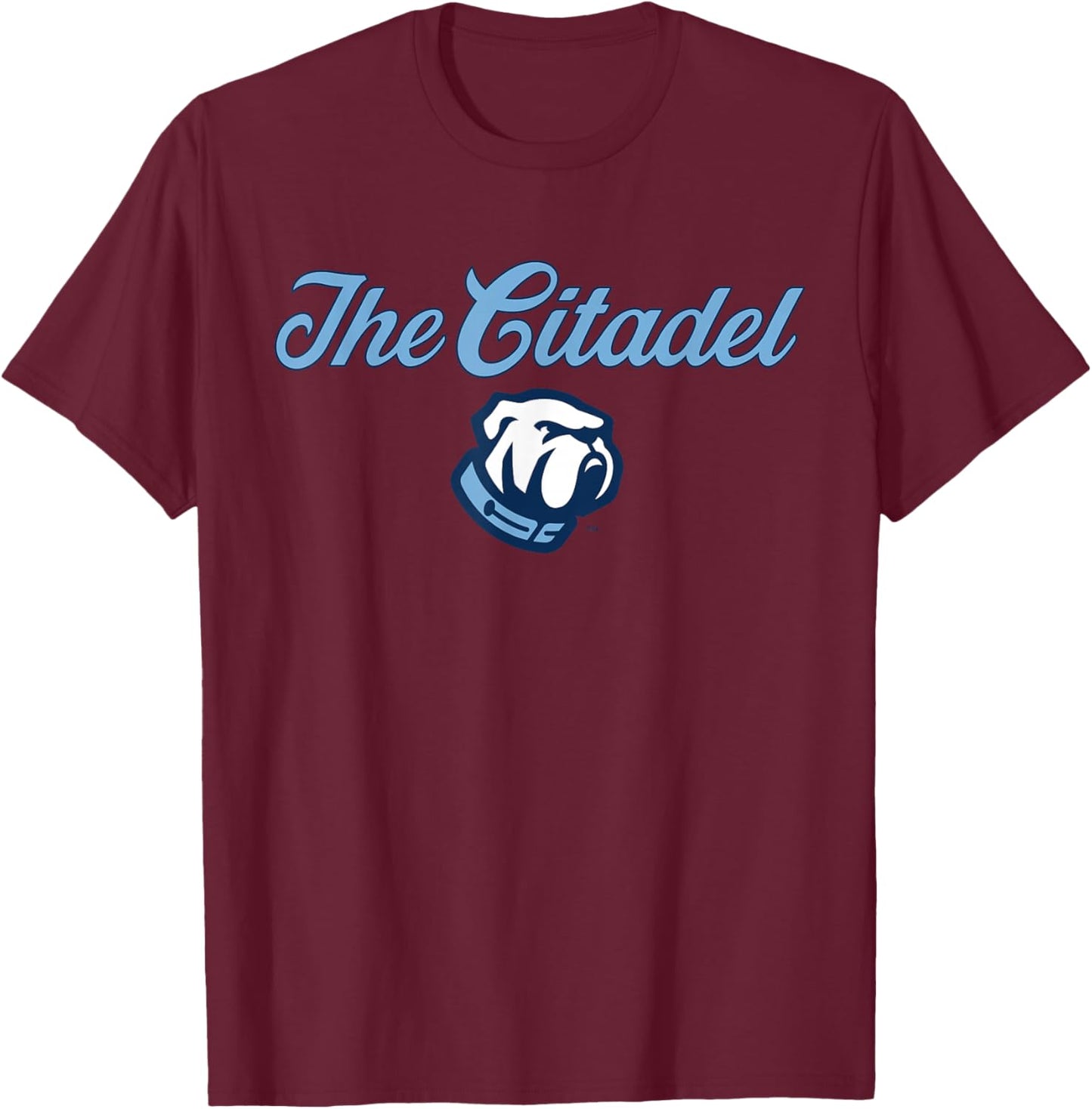 The Citadel Bulldogs | Official NCAA University | NCAFCIT02 T-Shirt - T-Shirt | Maroon