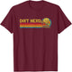 Dirt Nerd Shirt - Dirt Nerd T-Shirt - T-Shirt | Maroon