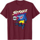 Street Sharks - Streex T-Shirt - T-Shirt | Maroon