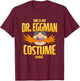 Sonic The Hedgehog Halloween This Is My Dr. Eggman Costume T-Shirt - T-Shirt | Maroon