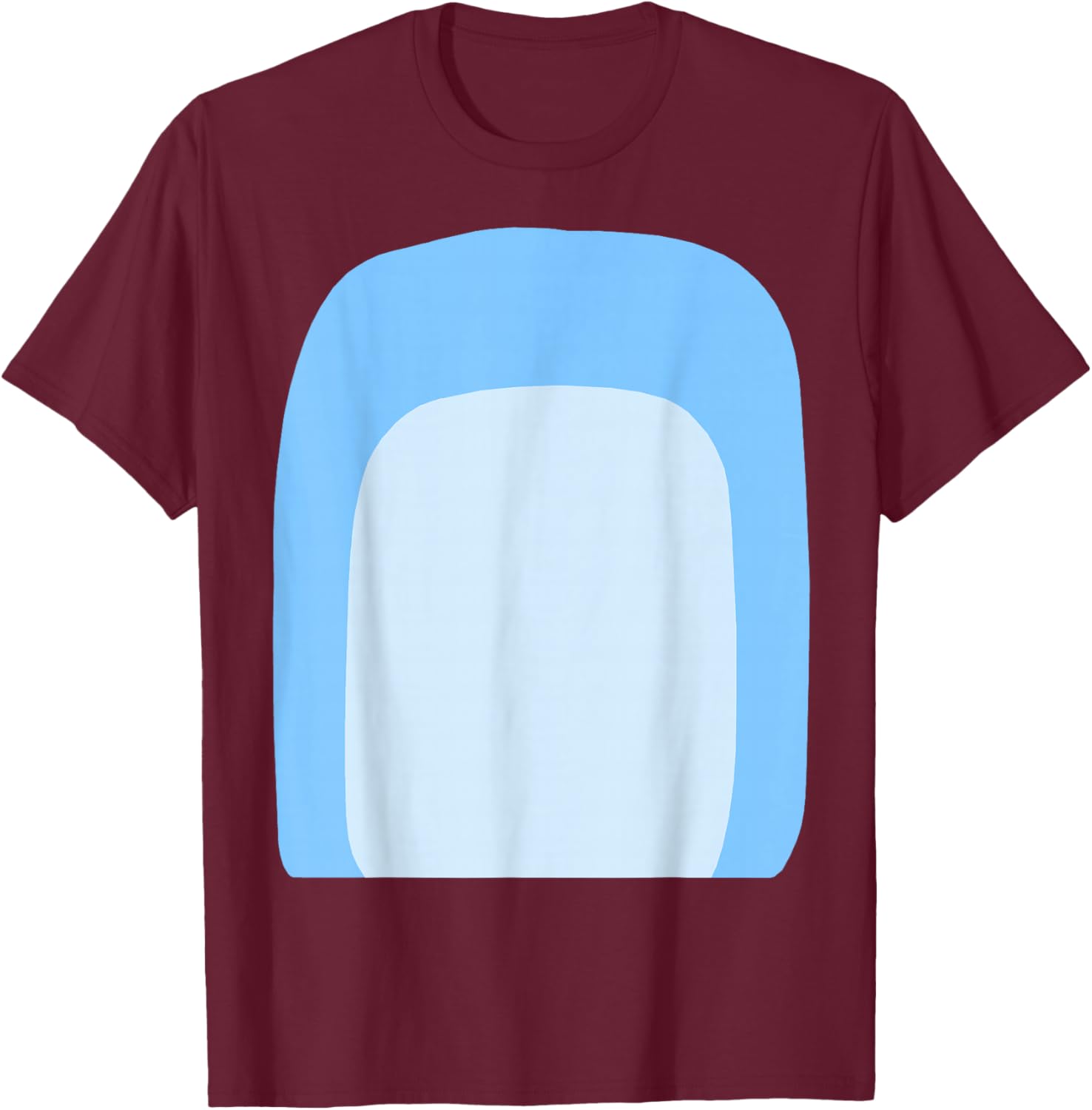 Blue Heeler Cattle Dog Cartoon Puppy Funny Holiday Costume T-Shirt - T-Shirt | Maroon