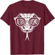 Altruismo House of Givers Shirt - Double U = Mirror Effect T-Shirt - T-Shirt | Maroon