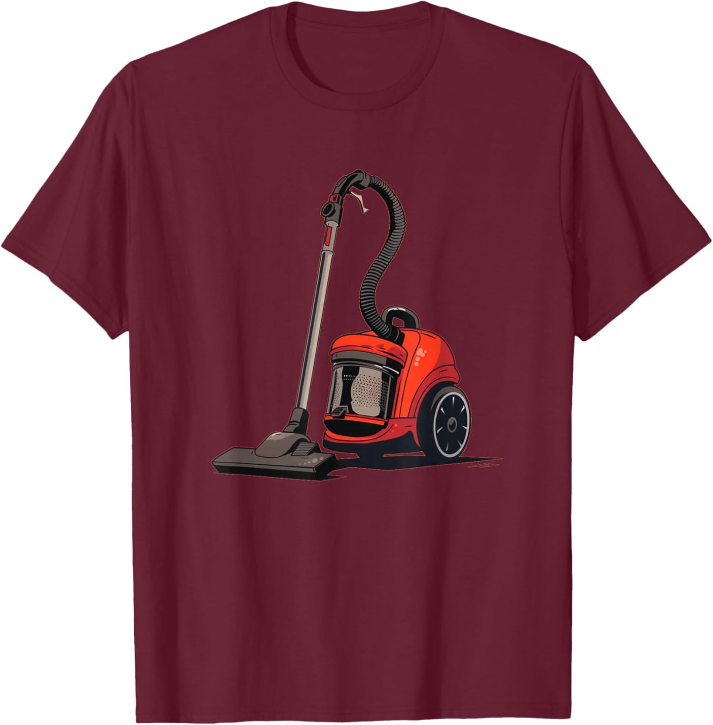 Cool looking Vacuum Cleaner T-Shirt - T-Shirt | Maroon