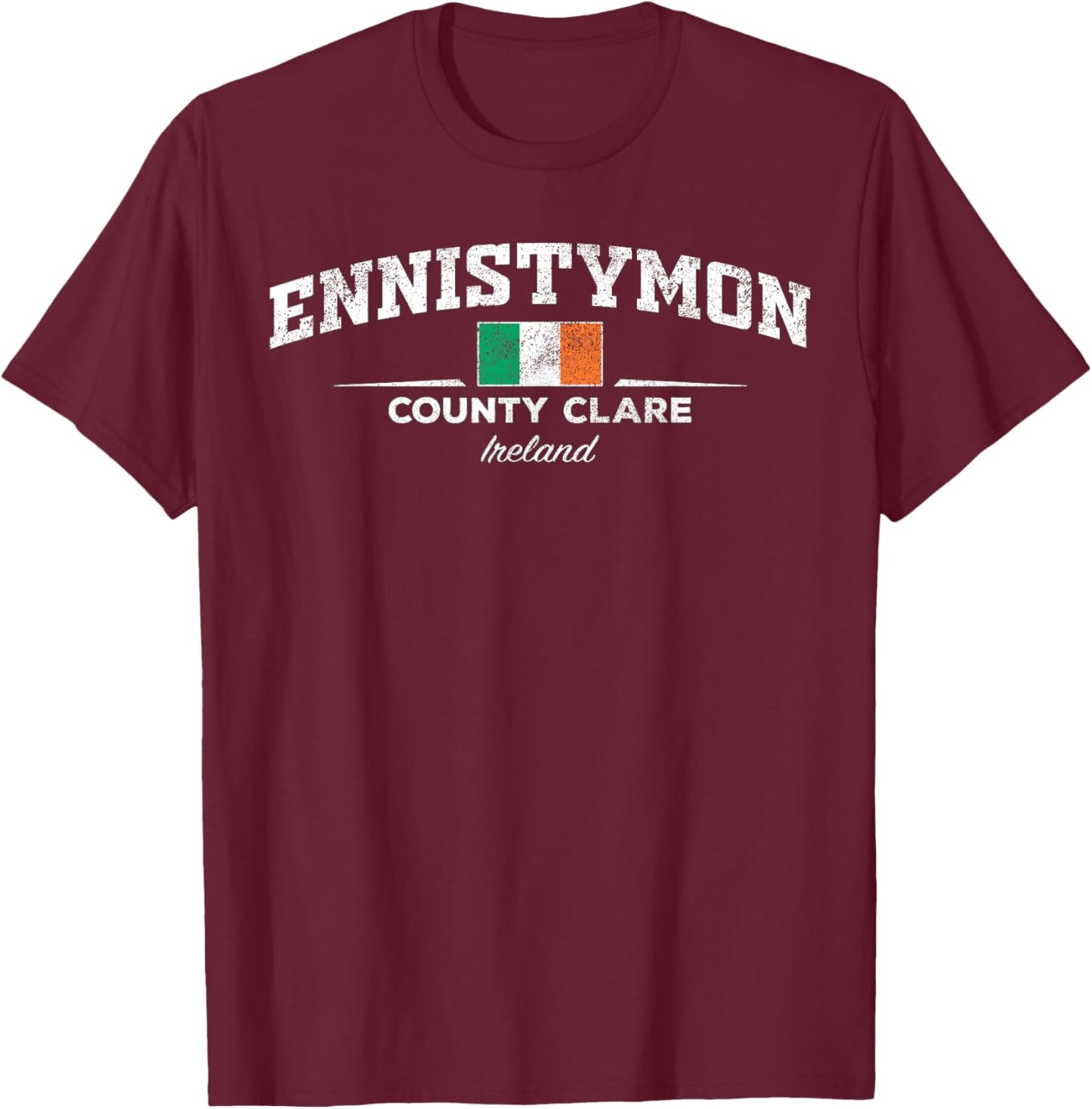 Ennistymon Ireland T-Shirt - T-Shirt | Maroon
