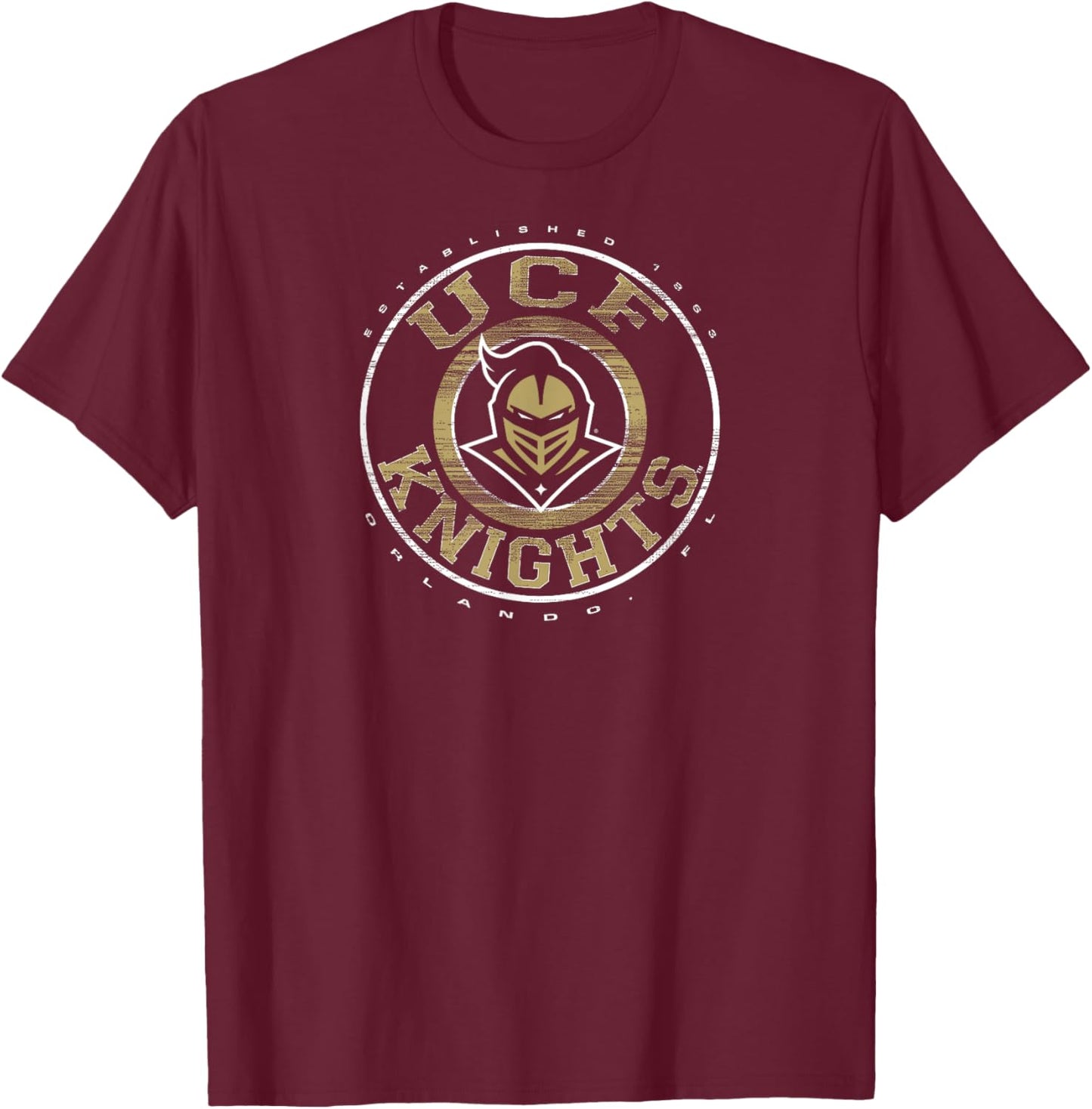 Central Florida Golden Knights Showtime Black T-Shirt - T-Shirt | Maroon