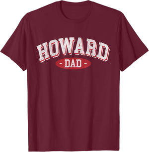 Howard Dad WI Wisconsin Home Roots Howard Father's day T-Shirt - T-Shirt | Maroon