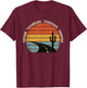 Tucson Tucumcari Tehachapi Tonopah Vintage Southwest Trip T-Shirt - T-Shirt | Maroon
