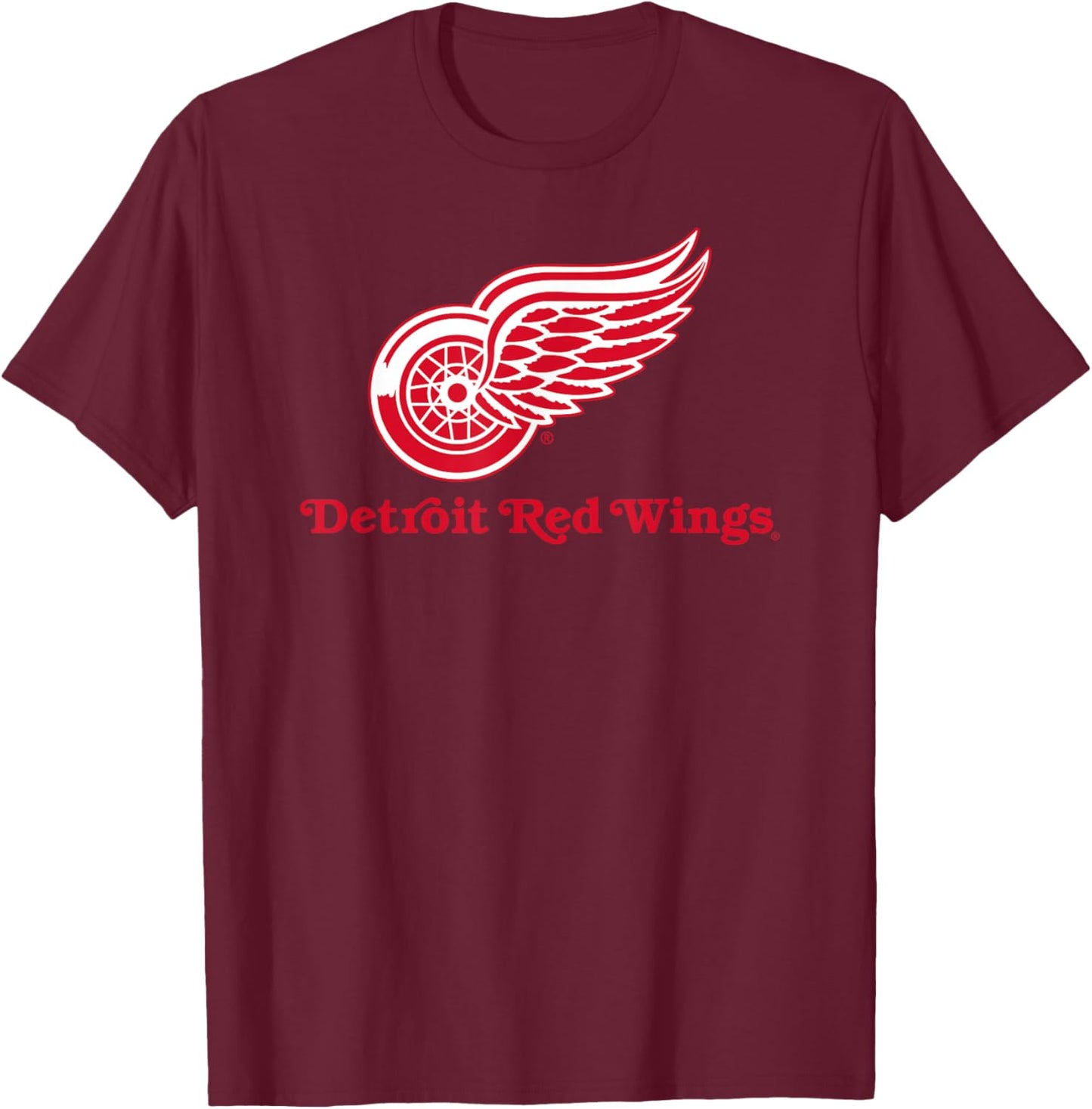 Detroit Red Wings Power Play Officially Licensed T-Shirt - T-Shirt | Maroon