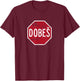 Jakub Dobeš - Stop Sign - Montreal Hockey T-Shirt - T-Shirt | Maroon