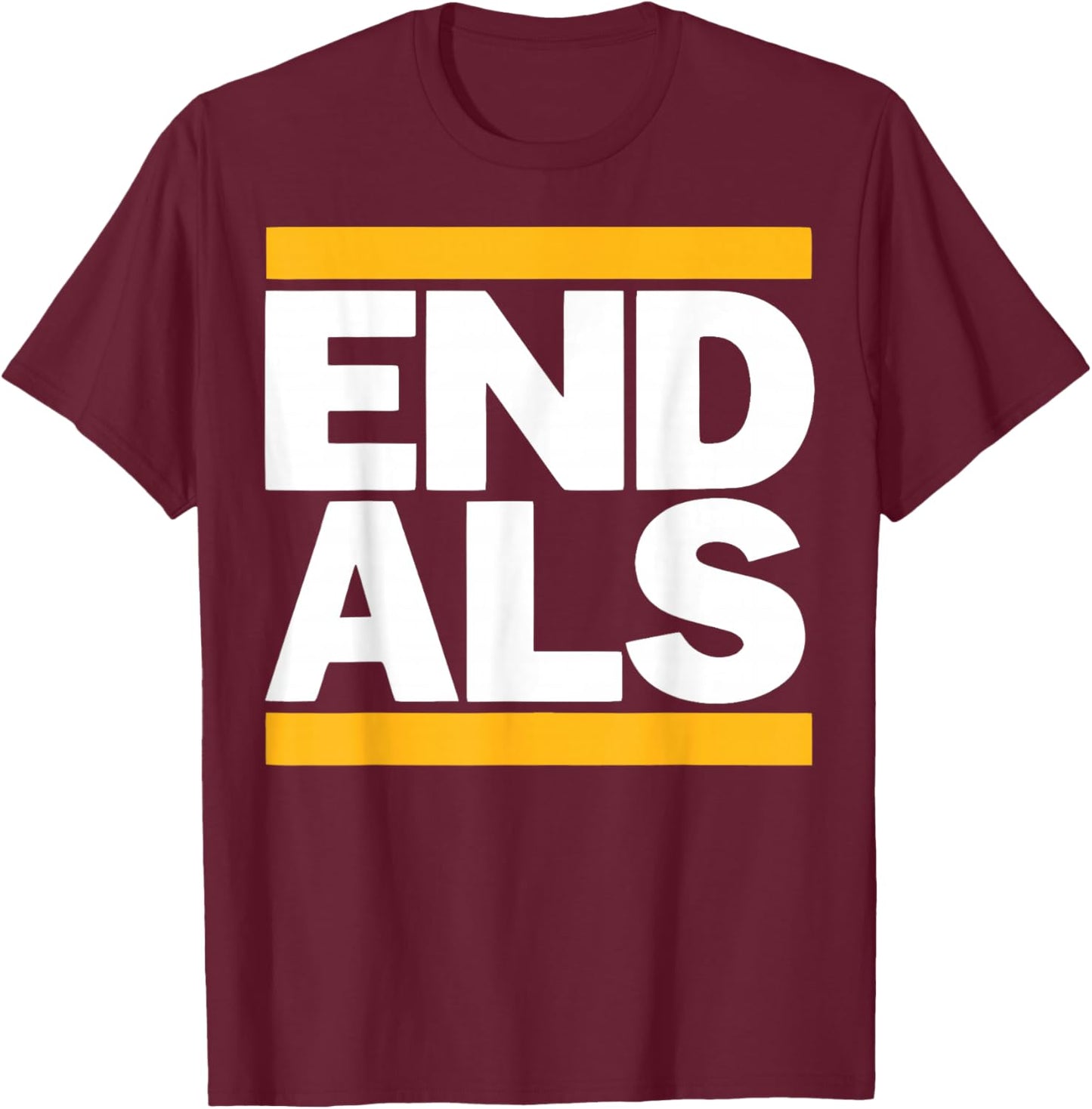End ALS T-Shirt - T-Shirt | Maroon