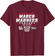 Gonzaga Bulldogs March Madness 2025 Men's Basketball T-Shirt - T-Shirt | Maroon
