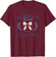 Blue Collar Wives Social Club EST 1776 4th of July Coquette Kids T-Shirt - T-Shirt | Maroon