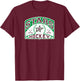 Dallas Stars Glide Black Officially Licensed T-Shirt - T-Shirt | Maroon