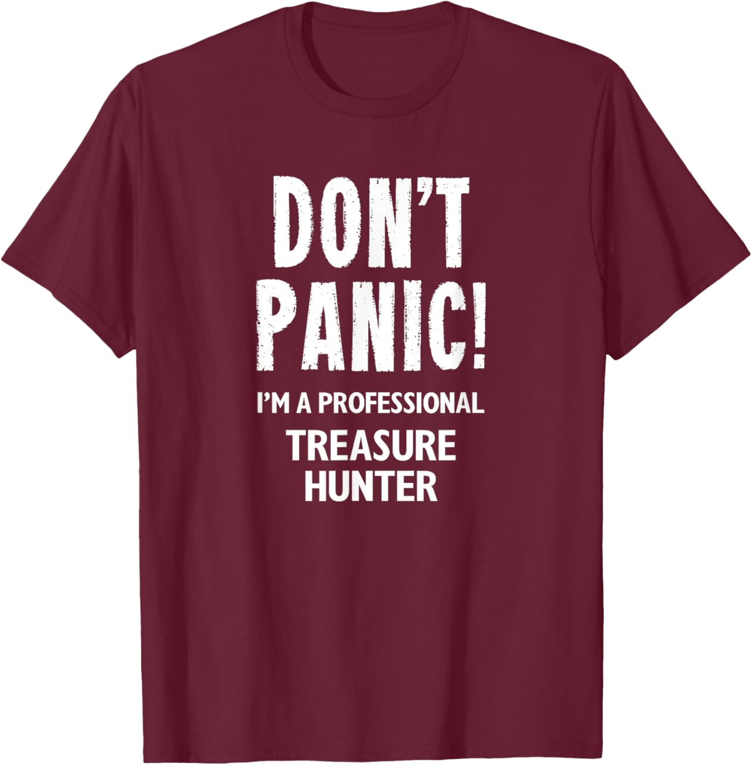 Treasure Hunter T-Shirt - T-Shirt | Maroon