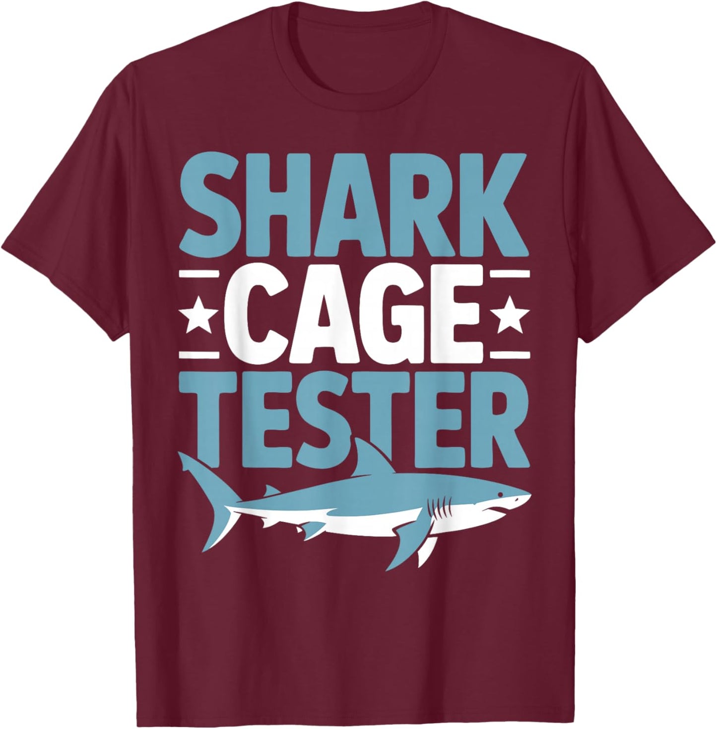 Amputated Prosthetic User Cage Tester Funny Amputee T-Shirt - T-Shirt | Maroon