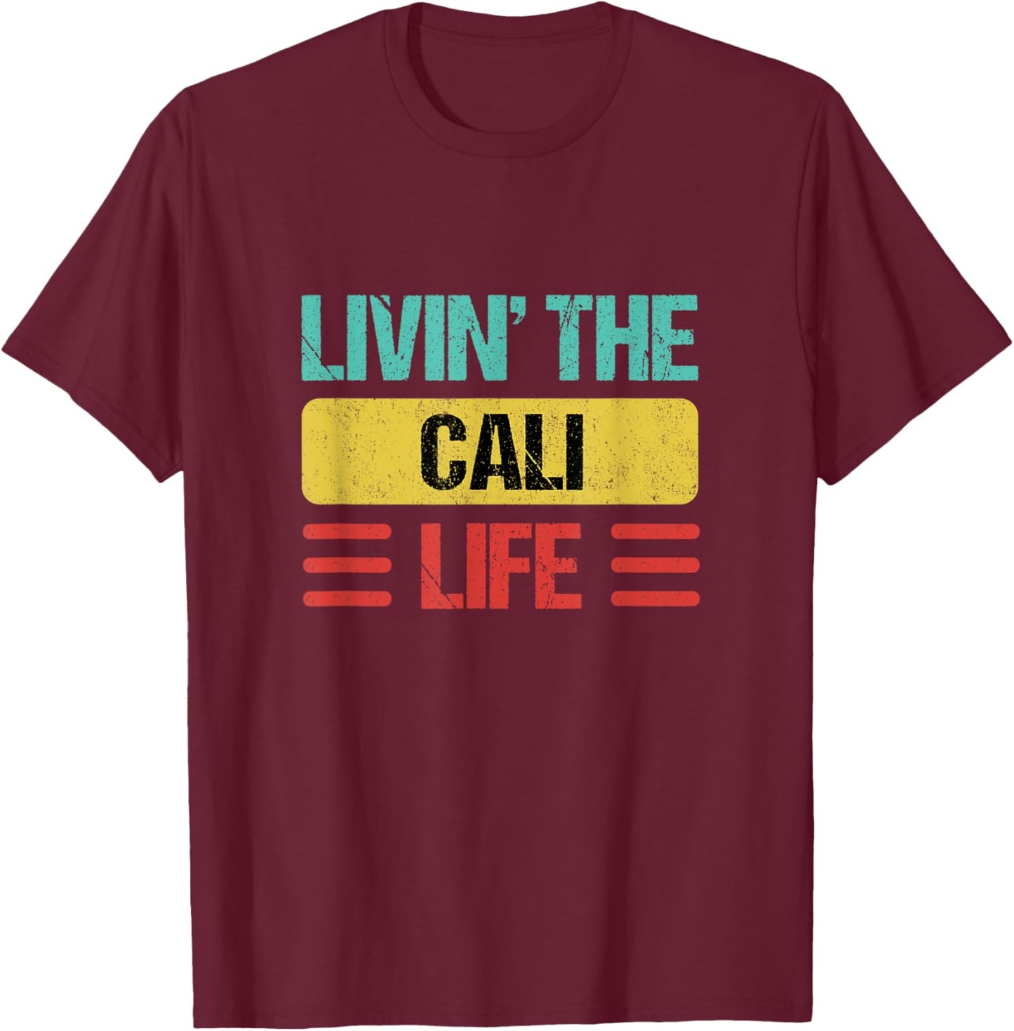 Cali Colombia T-Shirt - T-Shirt | Maroon