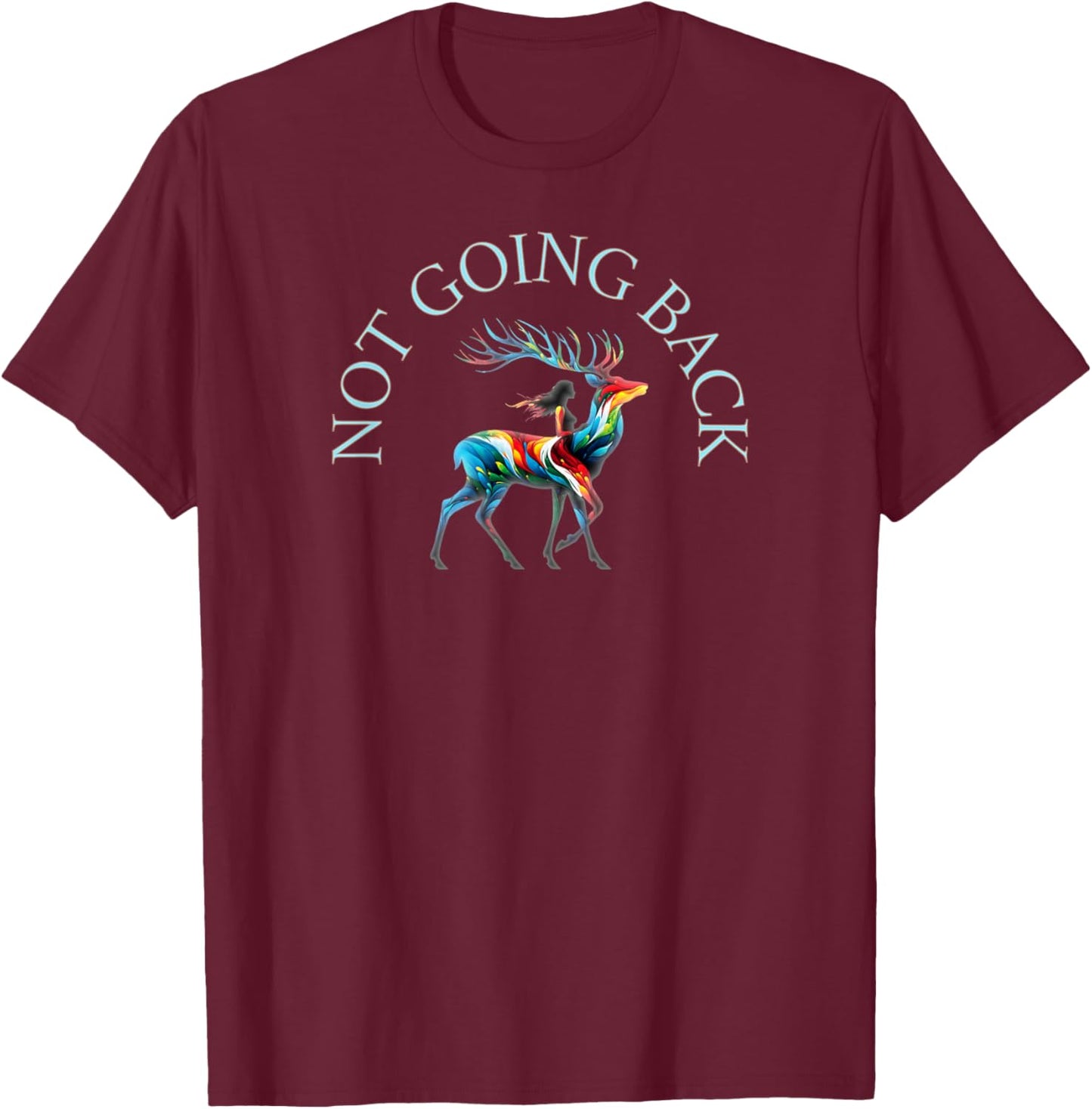 Freedom for All Women Not Going Back T-Shirt - T-Shirt | Maroon