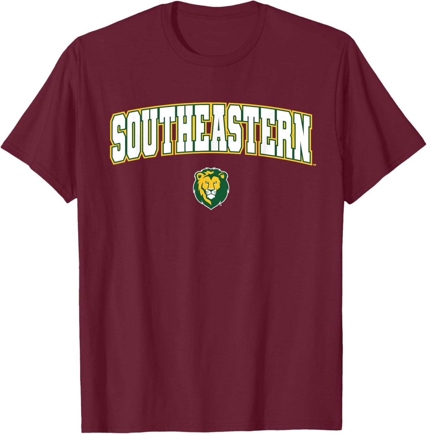 Southeastern Louisiana University Lions Arch Logo T-Shirt - T-Shirt | Maroon