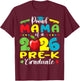 Proud Mama of 2026 Pre-K Graduate Mothers Day Graduation T-Shirt - T-Shirt | Maroon