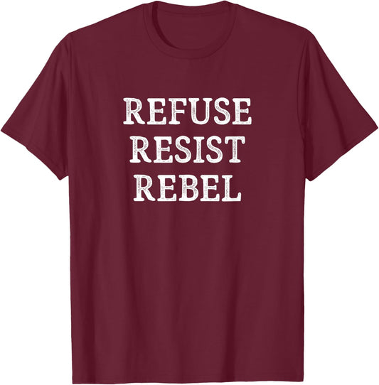 Vintage Style T-Shirt - T-Shirt | Maroon