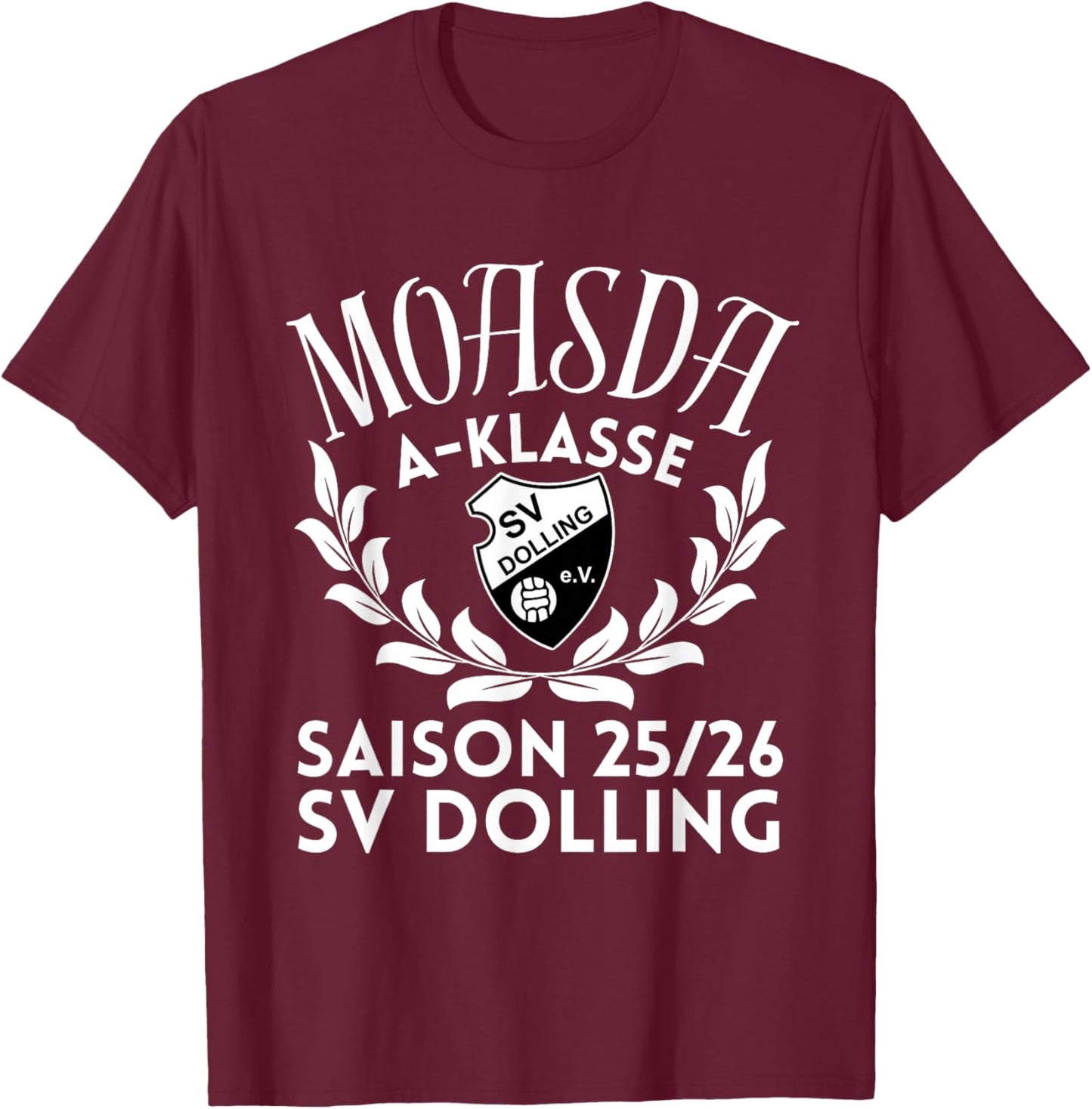 SV Dolling A-Klasse Meister T-Shirt - T-Shirt | Maroon