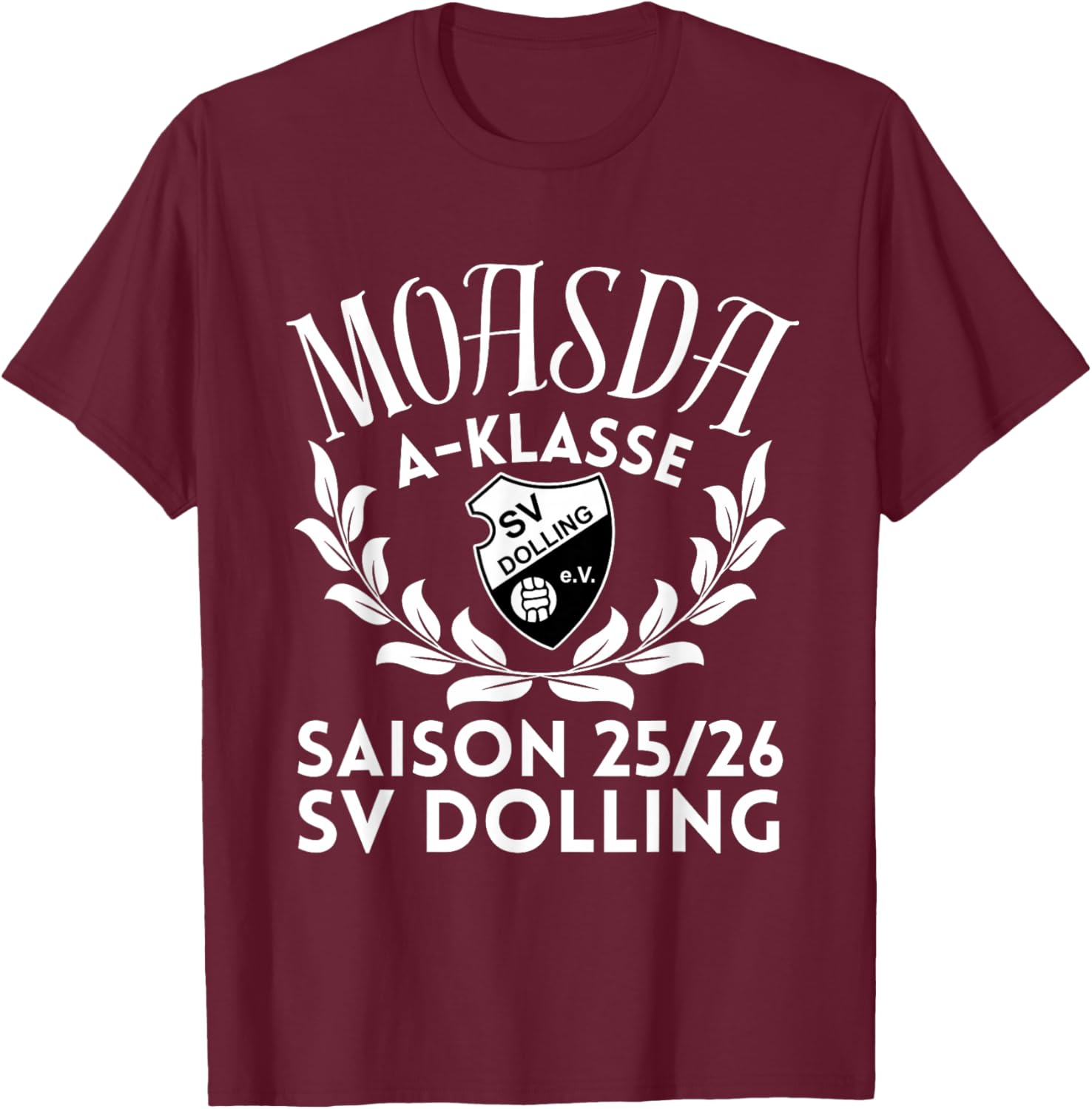 SV Dolling A-Klasse Meister T-Shirt - T-Shirt | Maroon
