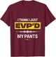 Funny Ghost Hunting EVP Paranormal Spirit Gift T-Shirt - T-Shirt | Maroon