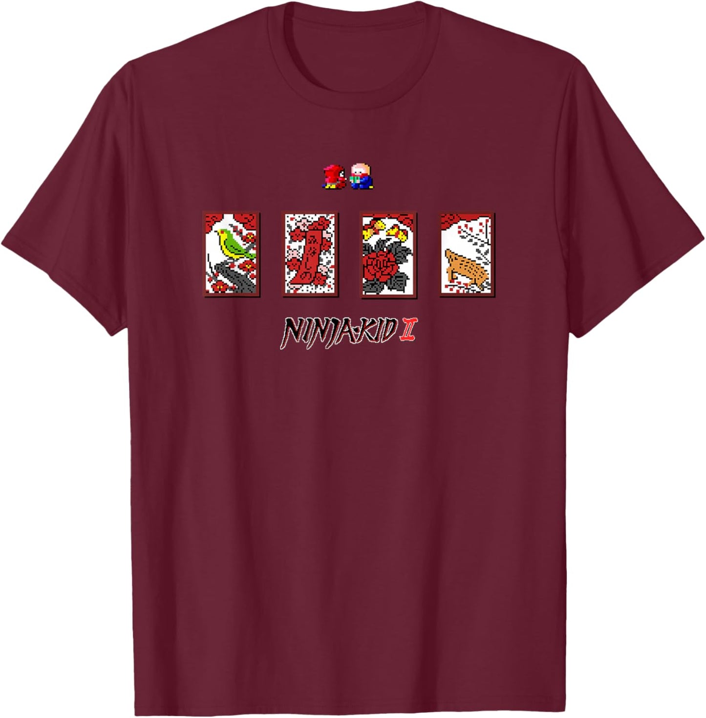 Ninja-Kid II 07 T-Shirt - T-Shirt | Maroon