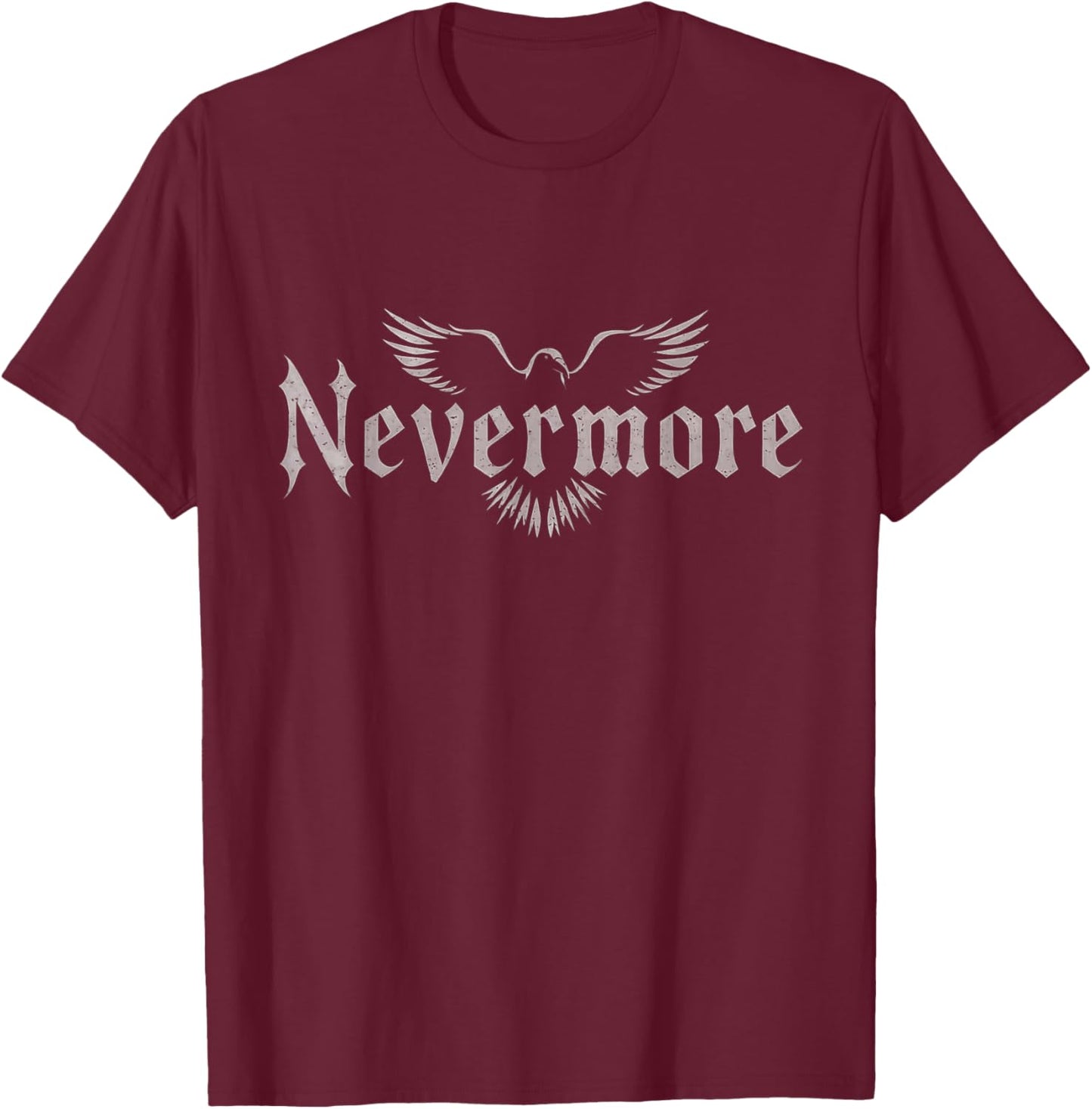 Gothic Edgar Allan Poe Dark Academia Literature Poet T-Shirt - T-Shirt | Maroon