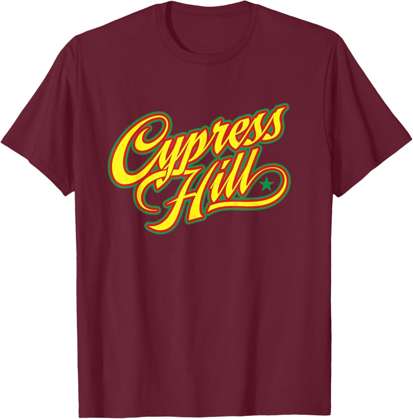 Cypress Hill Black Sunday T-Shirt - T-Shirt | Maroon