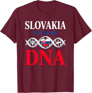 Slovakia Souvenir Slovak Travel Slovenský Graphic T-Shirt - T-Shirt | Maroon