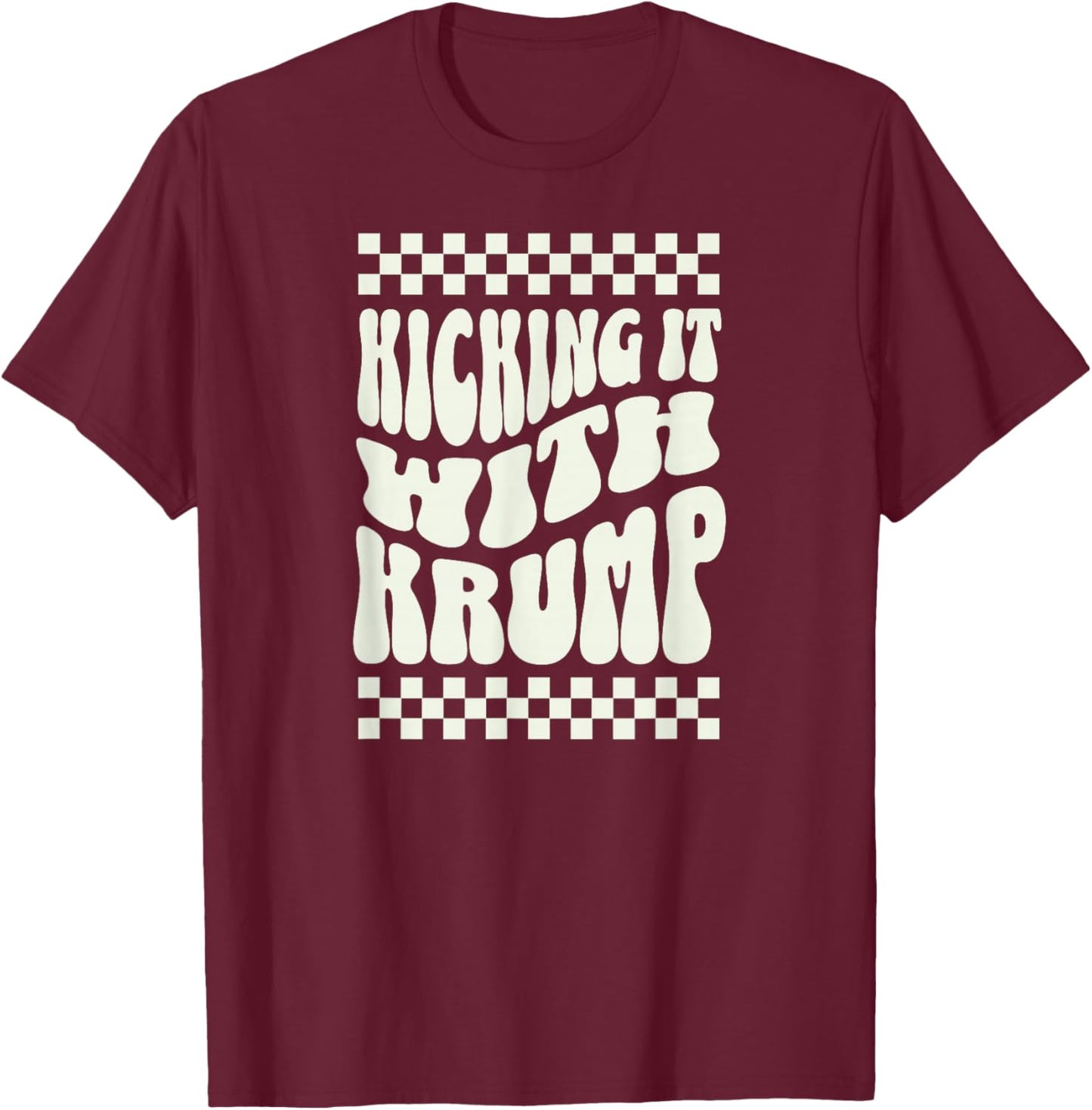 Krump Blow Urban Movement and Energy Retro T-Shirt - T-Shirt | Maroon