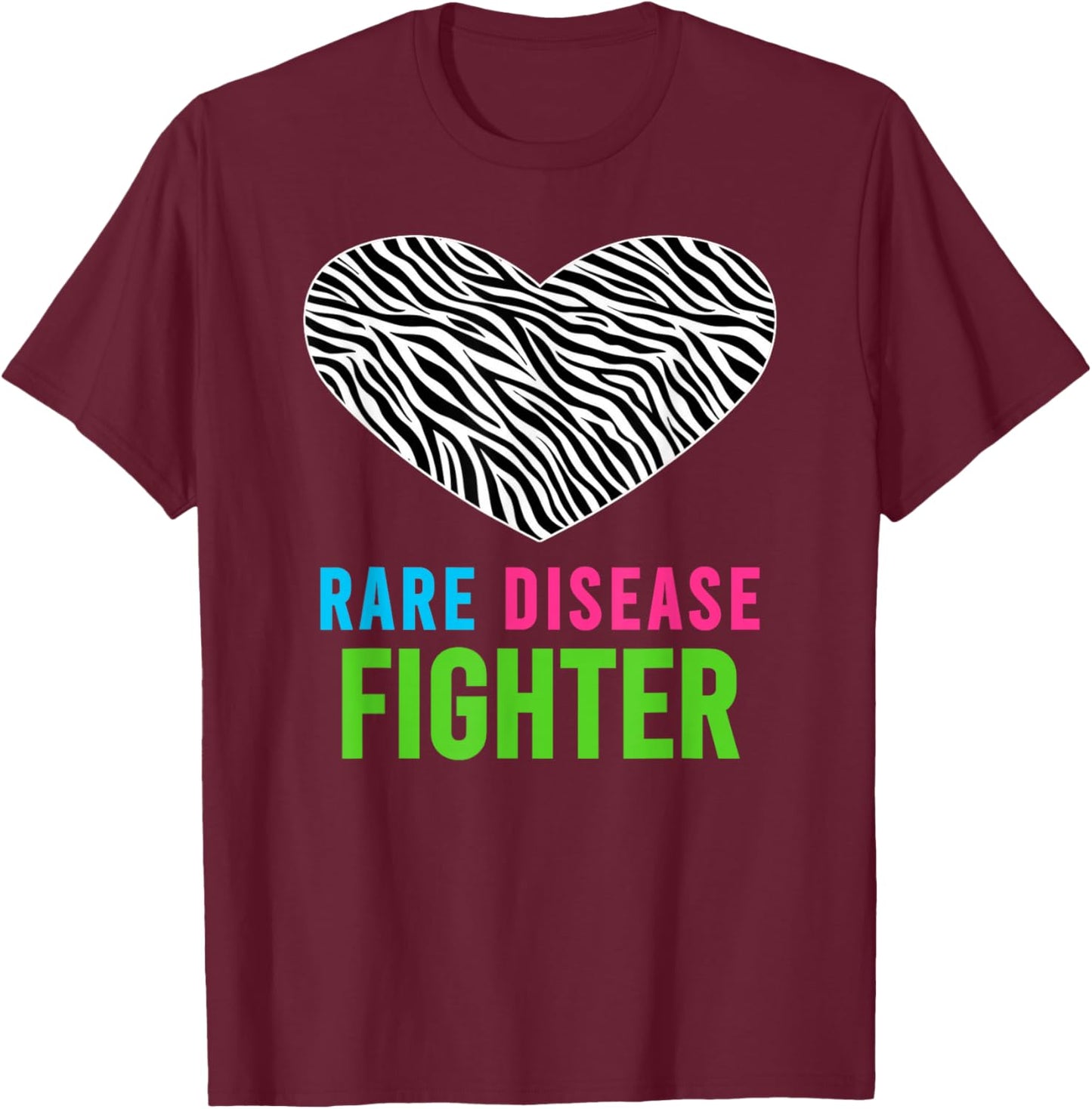 Rare Disease Day Shirt 2026 - Rare Disease Awareness T-Shirt - T-Shirt | Maroon