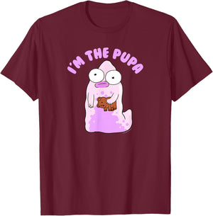 Solar Opposites I'm The Pupa Portrait Funny Cartoon T-Shirt - T-Shirt | Maroon