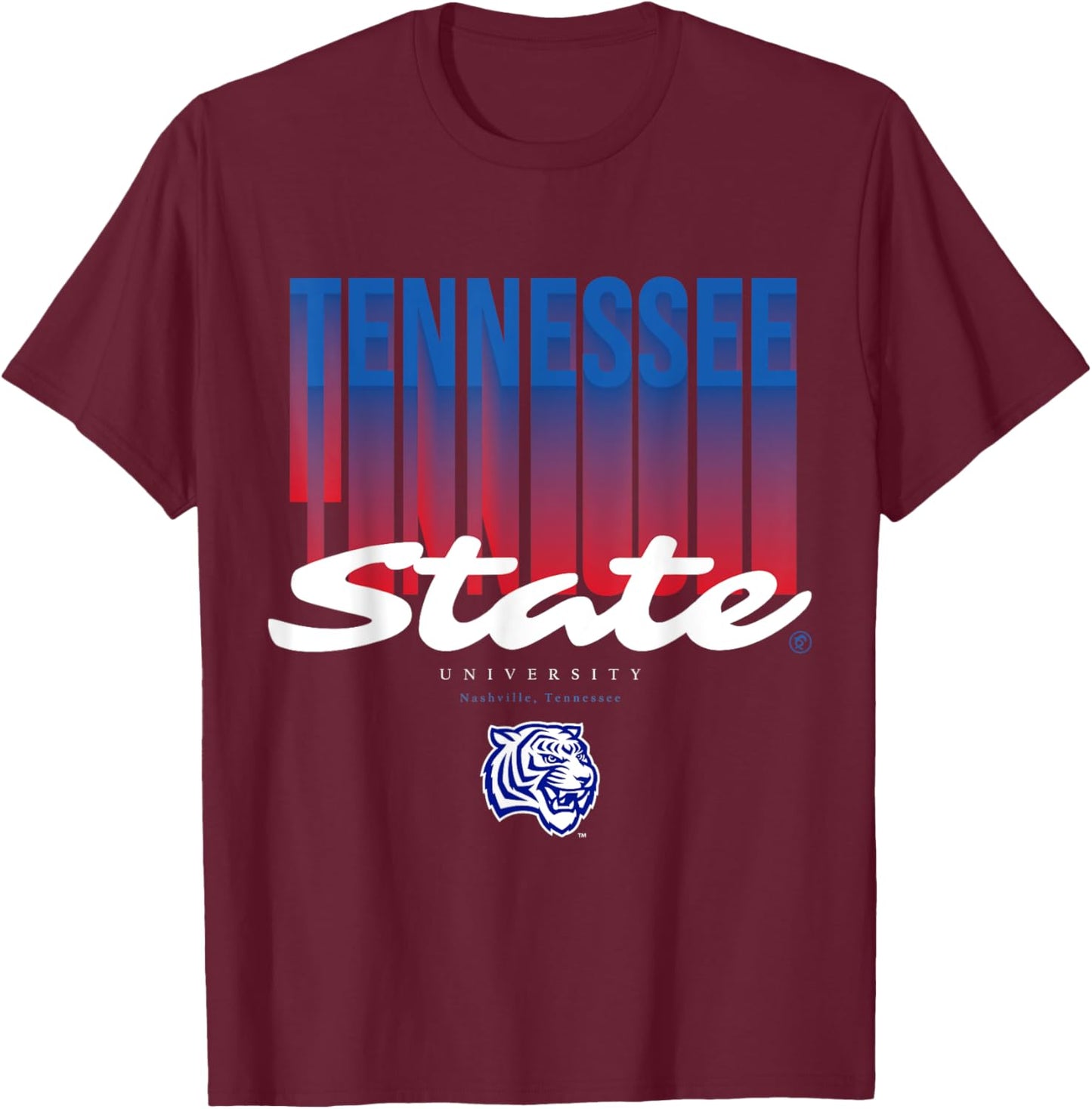The Yard Essentials - Tennessee State University - TSU Pride T-Shirt - T-Shirt | Maroon