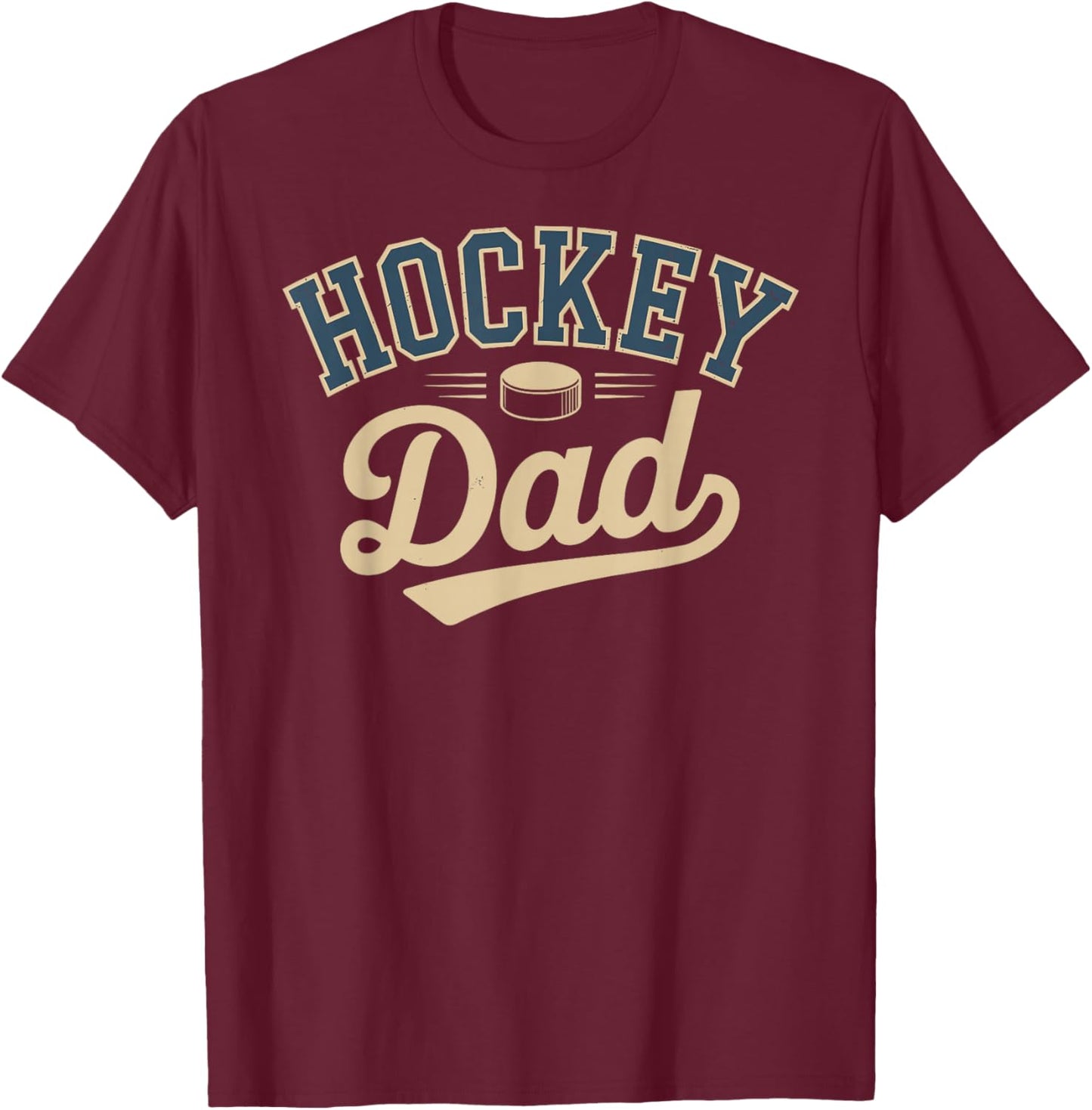 Hockey Dad T-Shirt - T-Shirt | Maroon