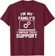 Funny IT Guy Gift I'm Family's Unpaid Tech Assistant T-Shirt - T-Shirt | Maroon