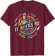 Some Days I Rock It SomeDays It Rocks Me Special Sped Squad T-Shirt - T-Shirt | Maroon