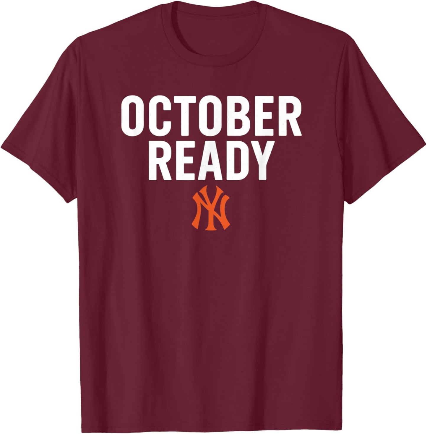 October Ready New York T-Shirt - T-Shirt | Maroon