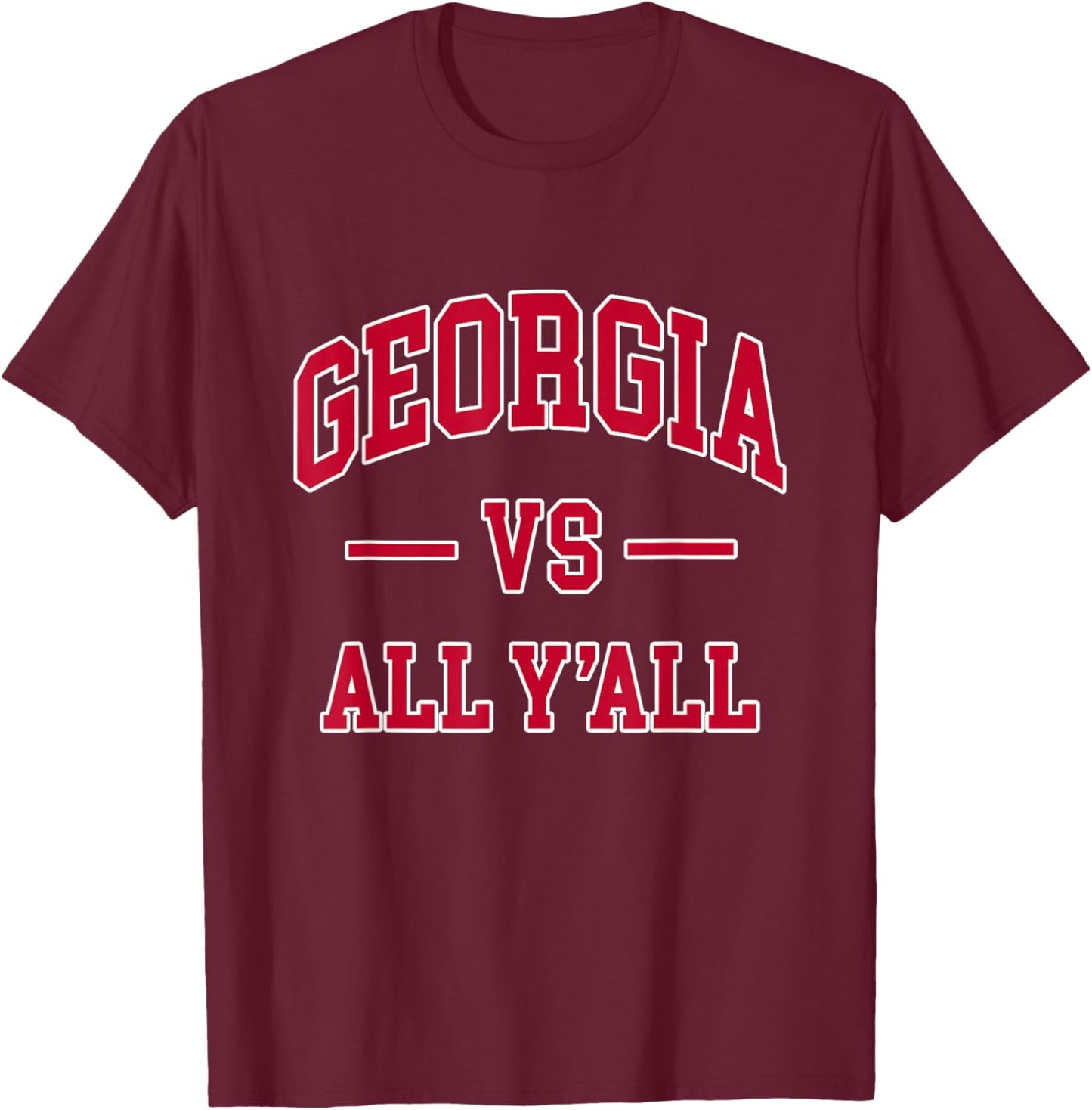 Georgia - Throwback Design - Classic T-Shirt - T-Shirt | Maroon