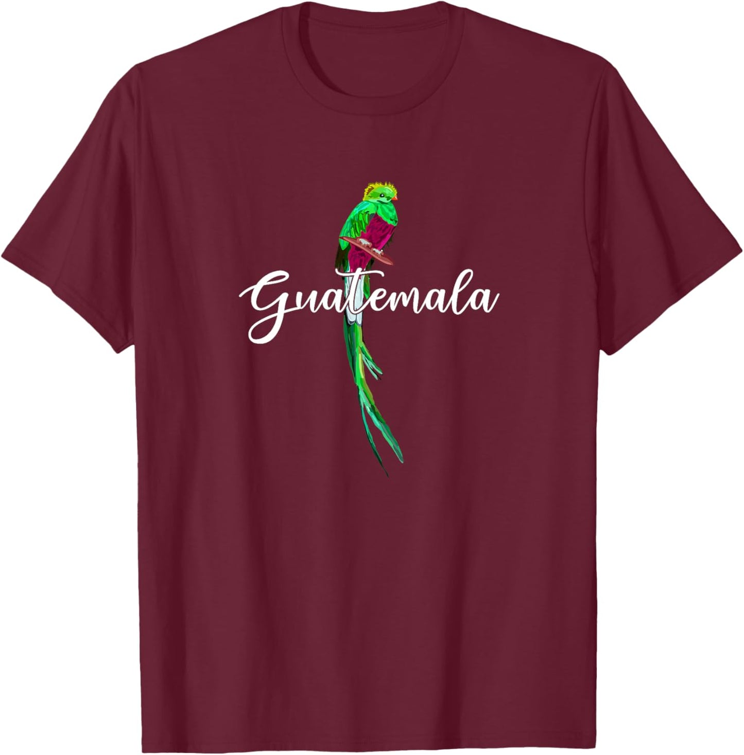 Quetzal, Cadeau Guatemala Haut de Gamme T-Shirt - T-Shirt | Maroon