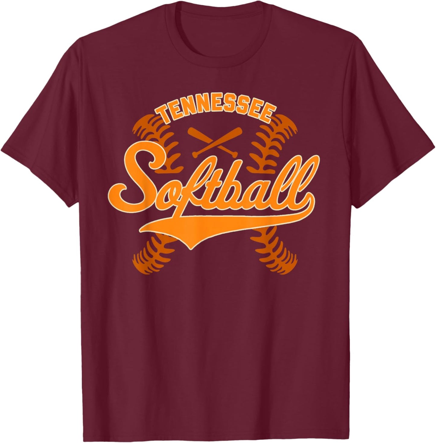 Tennessee Softball T-Shirt - T-Shirt | Maroon
