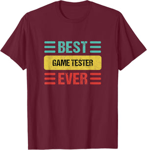 Game Tester T-Shirt - T-Shirt | Maroon