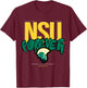 The Yard Essentials - Norfolk State University - NSU Forever T-Shirt - T-Shirt | Maroon