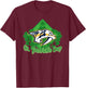 Nashville Predators St. Patrick's Day Black NHL Licensed T-Shirt - T-Shirt | Maroon